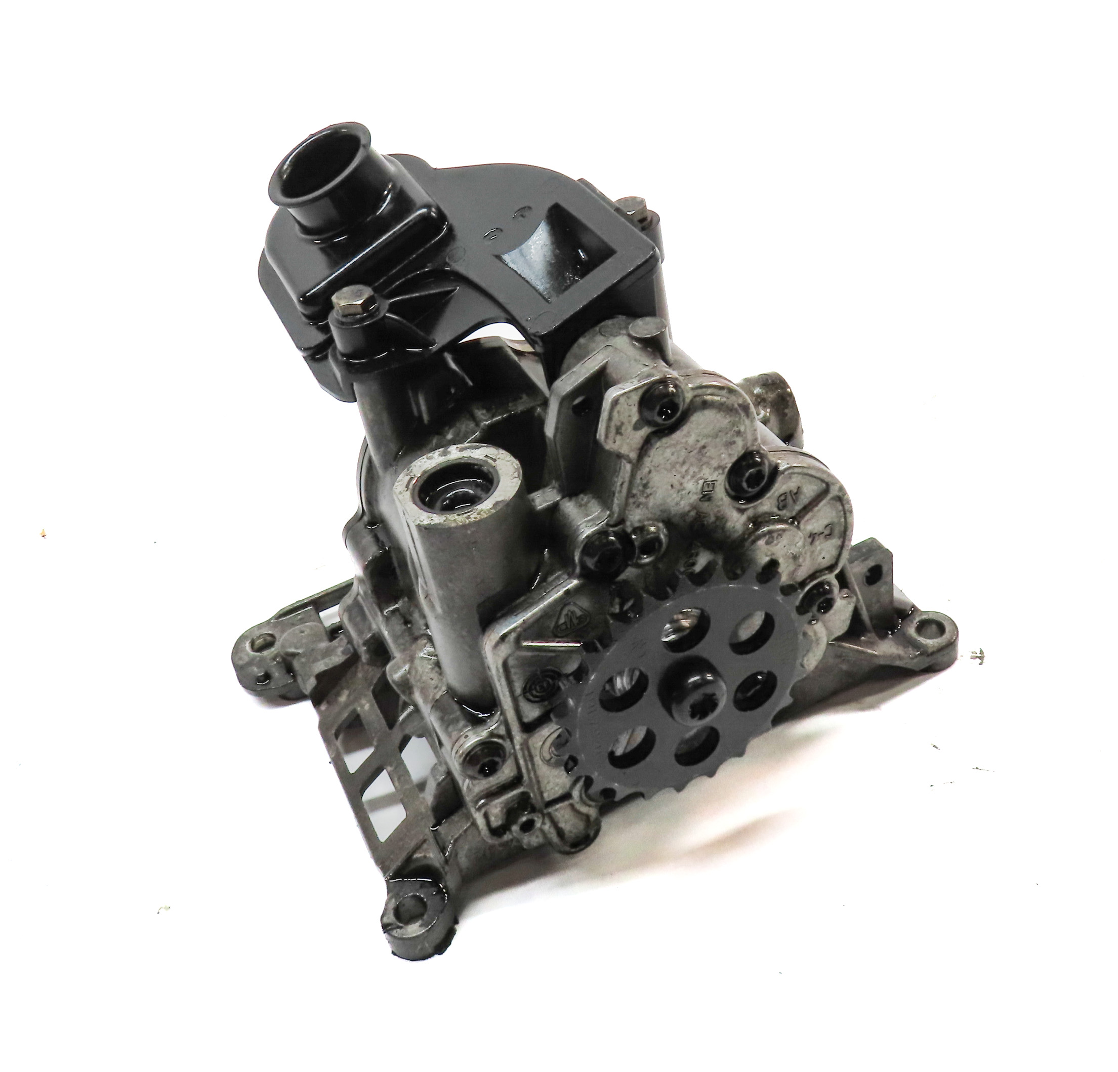 2015 BMW X5 (F15) 3.0L DIESEL (N57T) ENGINE MOTOR OIL FLUID PUMP — exact item pictured